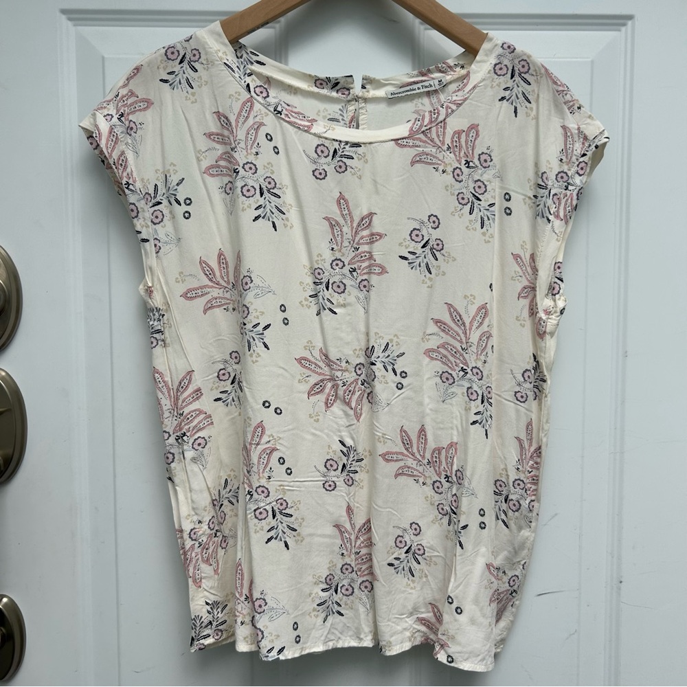 Abercrombie Paisley blouse
